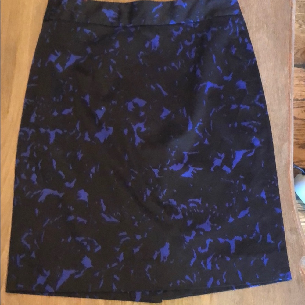 J Crew Vibrant Stretch Pencil Skirt size 0